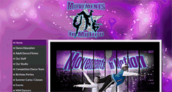 Desktop Screenshot of movementsinmotiondance.com